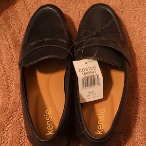 Kensie Women's Black Slip-On Loafers